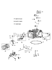 MTD 4P90JUB - MTD Engine 4P90JUB Crankcase