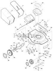 Murray MXM 550 (881027) - Murray 19" Walk-Behind Mower, Canada (2010)