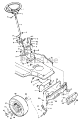 Homelite HRT 1240 G (UT-33024) - Homelite Tractor