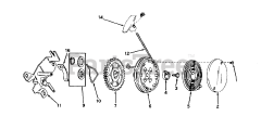 Toro 20710 - Toro 53cm Walk-Behind Mower (SN: 001000001 - 001999999) (1981) Rewind Starter No. 590519