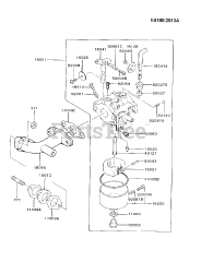 Kawasaki FA076D-DS05 - Kawasaki Engine CARBURETOR