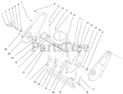 Toro 38430 (CCR 3000) - Toro Snow Thrower (SN: 099000001 - 099999999) (1999)