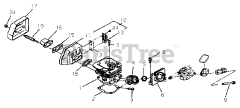Shindaiwa 285 s - Shindaiwa Chainsaw Cylinder, Muffler