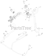 Toro 72947 (6000) - Toro 72" Z Master Zero-Turn Mower, Side-Discharge Deck (SN: 400000000 - 406343040) Wire Harness Assembly No. 135-7894