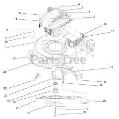 Toro 20448 - Toro Walk-Behind Mower (SN: 079000001 - 079999999) (1997)