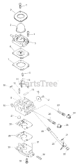 Echo TC-2100 - Echo Tiller Cultivator (Type 1E) (SN: 001001 - 999999)