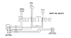 Scag SW32-13KA - Scag 32" Walk-Behind Mower, 13hp Kawasaki (SN: 6100001 - 6109999) Wire Harness (17 HP Kawasaki)