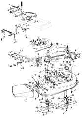 MTD 130-650E000 - MTD Lawn Tractor (1990)