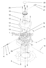 Toro 11000 - Toro Walk-Behind Mower (SN: 079000001 - 079999999) (1997)