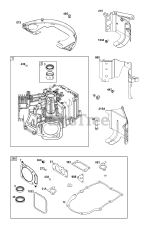 Briggs & Stratton 386777-0011-G1 - Briggs & Stratton Vertical Engine