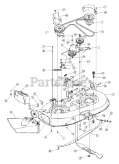Huskee 13AL606G730 - Huskee Lawn Tractor (2005) (Tractor Supply)