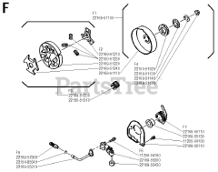 Shindaiwa 757 - Shindaiwa Chainsaw Clutch/Oil Pump