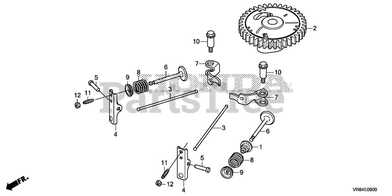 Honda HRN216 VKA (MANA) - Honda Walk-Behind Mower, Made in USA (SN