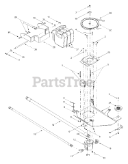 Troy-Bilt OEM-190-825 - Troy-Bilt 30" Hydraulic Tiller Attachment (2004)