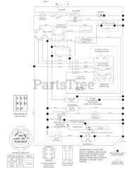 Husqvarna YTH 2454 (960430060-00) - Husqvarna 54" Yard Tractor (2008-12) Schematic