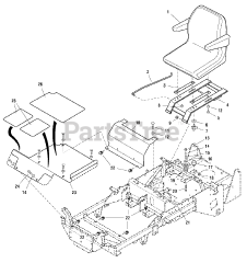Massey Ferguson 1694744 - Massey Ferguson Champion Zero-Turn Mower, 18hp Kohler