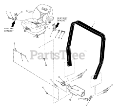Scag STT-31BSD - Scag Sabre Tooth Tiger Zero-Turn Mower, 31hp Briggs & Stratton (SN: A7400001 - A7499999)