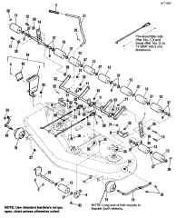 Simplicity 1691663 - Simplicity 48" Mower Deck 48" Mower - Height Adjusting &amp; Roller