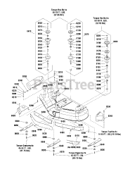 Simplicity 1695414 - Simplicity 44" Mower Deck