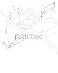 Ariens 991158 - Ariens Zenith 60" Zero-Turn Mower, 23.5hp Kawasaki FX (SN: 100000 - 119999) Heat Shield