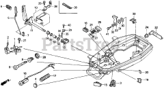 Honda BF5 AH LA (BADL) - Honda Outboard Engine, Made in Japan (SN: BADL-1000001 - BADL-1099999) SHIFT SHAFT