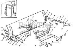 Simplicity 1600168 - Simplicity 42" Dozer Blade