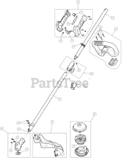 Dewalt DXGST227SS (41CD27SC939) - DeWALT String Trimmer General Assembly