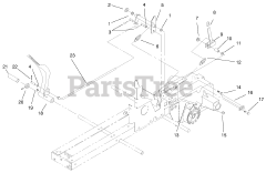 Toro 73363 (312-8) - Toro Garden Tractor (SN: 079000001 - 079999999) (1997)