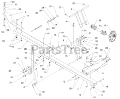 White Outdoor 190-623-000 - White Outdoor 45" Snow Thrower Attachment (1997)
