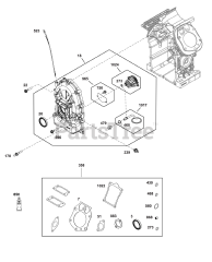 Briggs & Stratton 61G277-0043-J1 - Briggs & Stratton Horizontal Engine