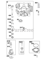 Briggs & Stratton 49T877-0055-Z1 - Briggs & Stratton Vertical Engine