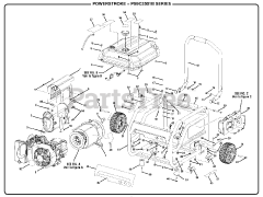 PowerStroke PS 9C3501 B - PowerStroke 3500 Watt Generator General Assembly