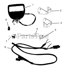 Gravely 792039 - Gravely Work Light Kit for PM34Z