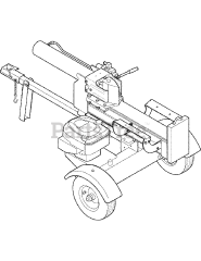 Craftsman 247.776400 (24BF570L099) - Craftsman Log Splitter (2007) (Sears)
