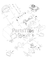 Craftsman 247.375910 (12ABD32J799) - Craftsman Walk-Behind Mower (2014)