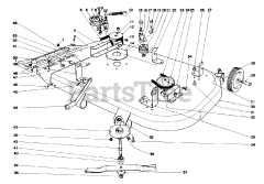 Toro 55233 - Toro 36" Lawn Tractor (SN: 003000001 - 003999999) (1973)