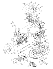 Craftsman 12A-764R299 - Craftsman Walk-Behind Mower (2009) (Sears)