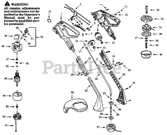 Paramount 1000 C - Paramount Trimmer, Electric TRIMMER ASSEMBLY