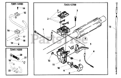 Shindaiwa T 270 - Shindaiwa String Trimmer Throttle Lever