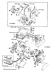 Simplicity 990426 - Simplicity Sno-Away 23" Snow Thrower, 4hp, Rubber Tire