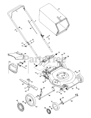 Yard-Man 11A-B2AQ701 - Yard-Man Walk-Behind Mower (2014)