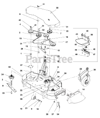 Ariens 994806 (1952 S) - Ariens Pro-Zoom 52" Stand-On Mower, 19hp Kawasaki (SN: 002500 & Above)