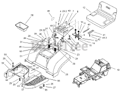 Toro 74570 (170-DH) - Toro Lawn Tractor (SN: 230000001 - 230999999) (2003)