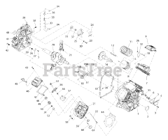 Generac GTV-990 - Generac 992cc Guardian Engine for Cub Cadet Parts ...
