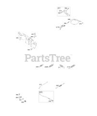 Briggs & Stratton 354445-0424-E1 - Briggs & Stratton Horizontal Engine Controls, Governor Spring