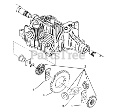 Toro 72062 (264-6) - Toro Yard Tractor (SN: 059000001 - 059000227) (1995) Differential Gear
