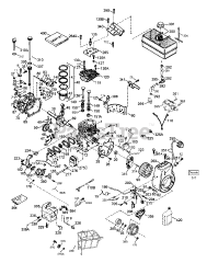 Tecumseh HMSK80-155556T - Tecumseh Engine Engine Parts List #1