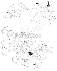 ServiStar 26853 (249-604-105) - ServiStar Walk-Behind Edger (1989) (American Hardware) Parts