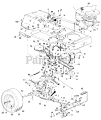 MTD 13705S - MTD Lawn Tractor (1985)