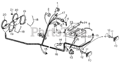 Cub Cadet 1712 (145-782-100) - Cub Cadet Garden Tractor Electrical Wiring-SN 720000 &amp; Up